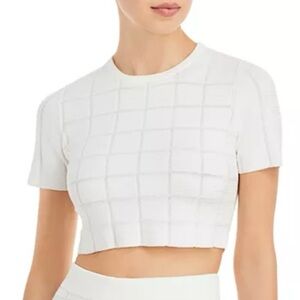 SOLID & STRIPED - THE CARA TOP - MARSHMALLOW - SIZE MEDIUM